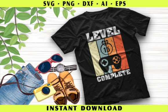 Funny Gaming Celebrate 15th Wedding Graphics for Crafts