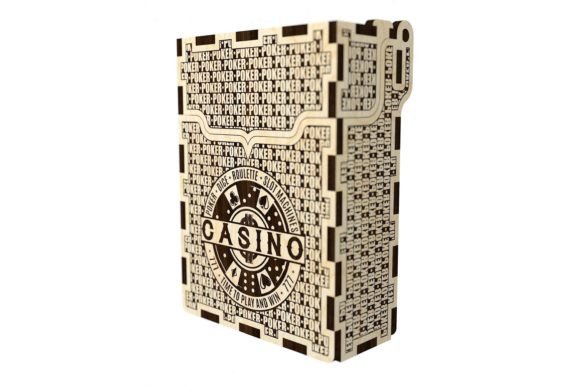 Game Card Box Laser Cut for Handmade Boxes