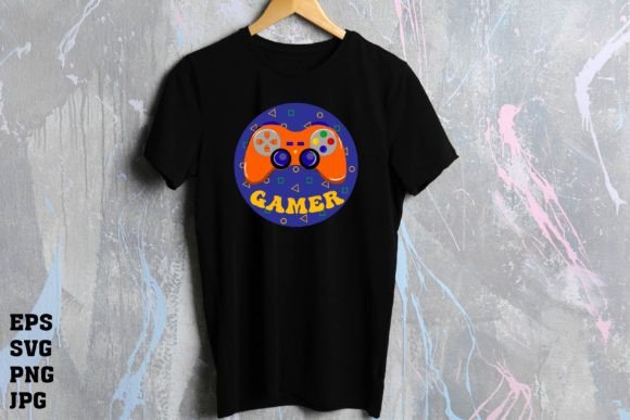 Gamer SVG Shirt Controller Gaming for Graphics and Crafts