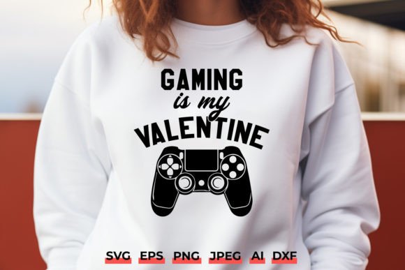 Gaming is My Valentine SVG Gamer’s Shirt – A Graphics & Crafts Asset Review