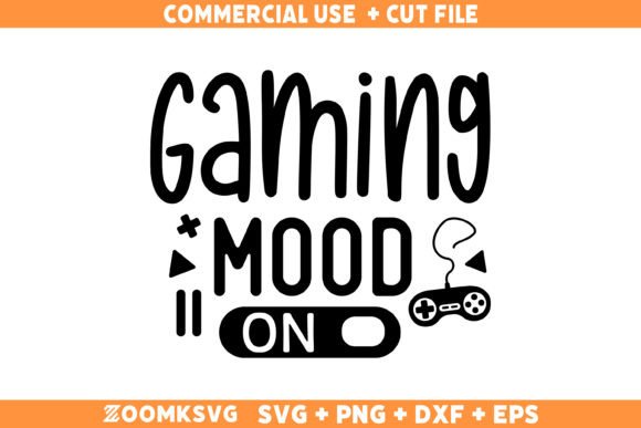Gaming Mood on Graphics for Crafts and Publishing