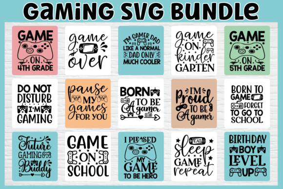 Gaming SVG Bundle,Free Gaming SVG Bundle for Graphics and Crafts