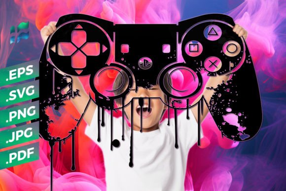 Gaming SVG Decal Sublimation Controller for Graphics and Crafts
