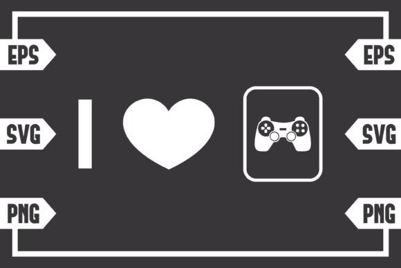 I Love Gaming Controller: A Designer's Take on Graphics and Crafts