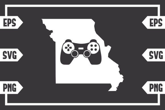 Missouri - Gaming Controller Graphics for Crafts