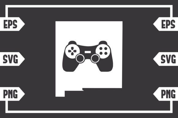 New Mexico - Gaming Controller Graphics for Crafts