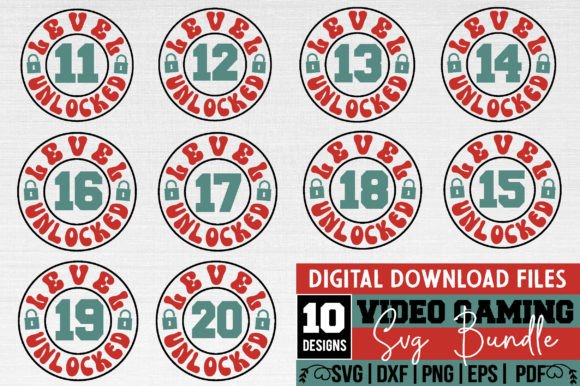 Video Gaming Svg Design Bundle for Graphics and Crafts